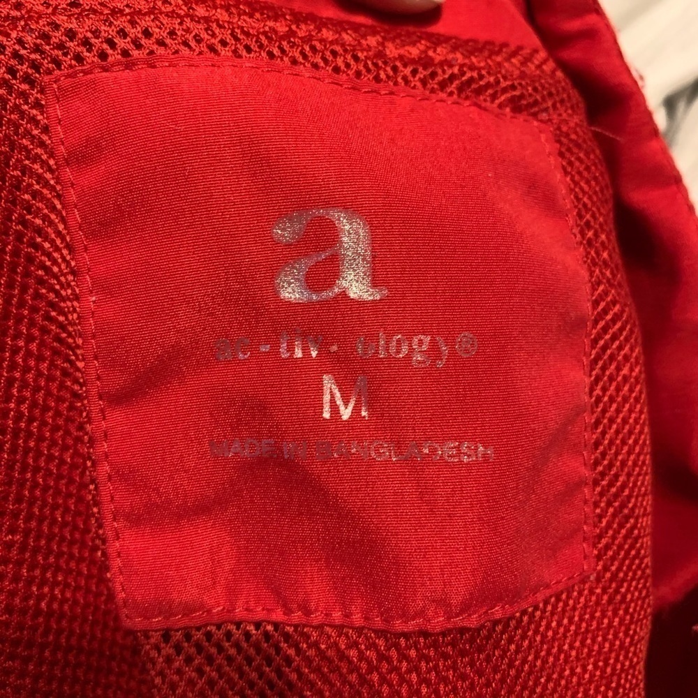 Ac-tiv-ology Red Jacket - Picture 3 of 4